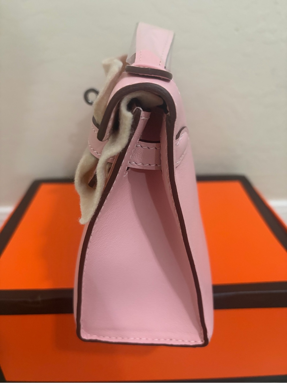Source Unknown Elegant Pink Top-Handle Women’s Bag - Picture 4 of 7